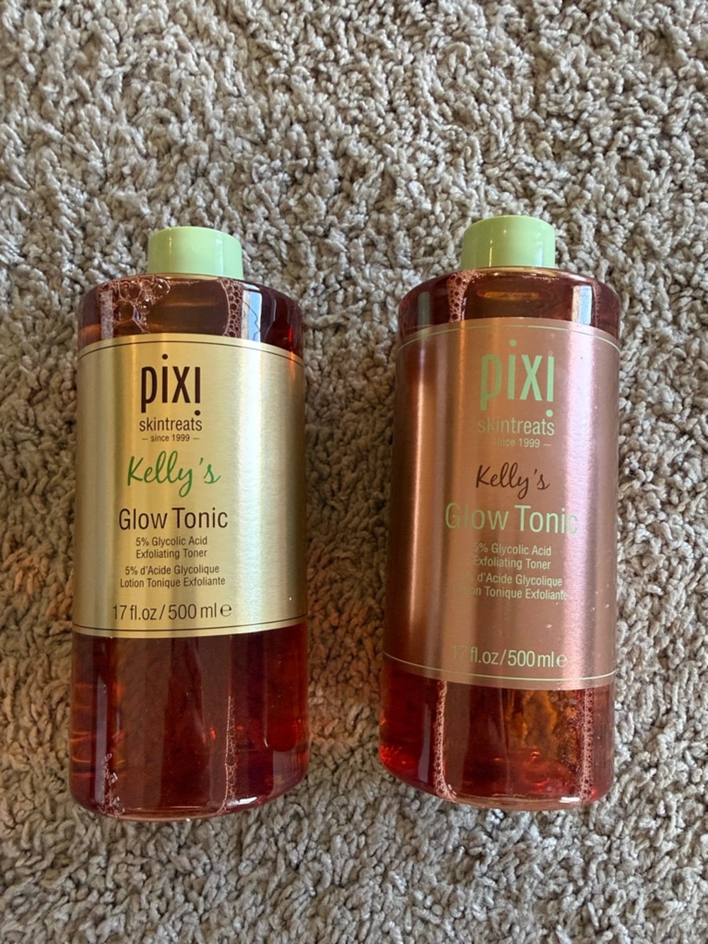 pixi Glow Tonic Exfoliating Toner - 17 oz - set of 2